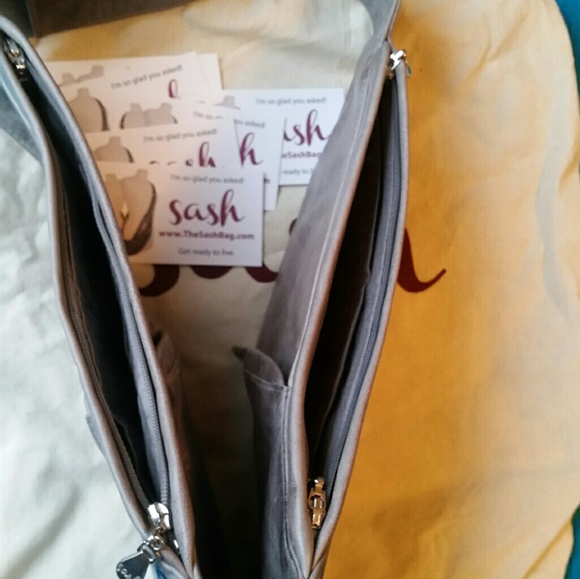 Guardian Angel Painted Sash Bag - Picture 4 of 4